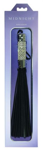 Midnight Bling Flogger Black