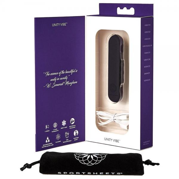 Sincerely Unity Vibe Black Mini Vibrator