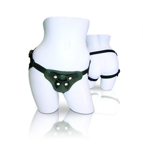 Latigo Leather Harness By Sportsheets