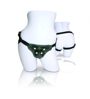 Latigo Leather Harness By Sportsheets