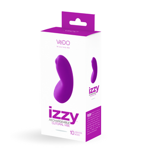 Vedo Izzy Rechargeable Clitoral Vibrator Purple