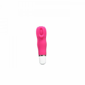 Luv Mini Silicone Waterproof Vibe Hot Pink