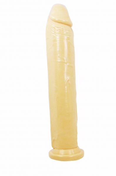 Cloud 9 10 Inches Dong Suction Cup Beige