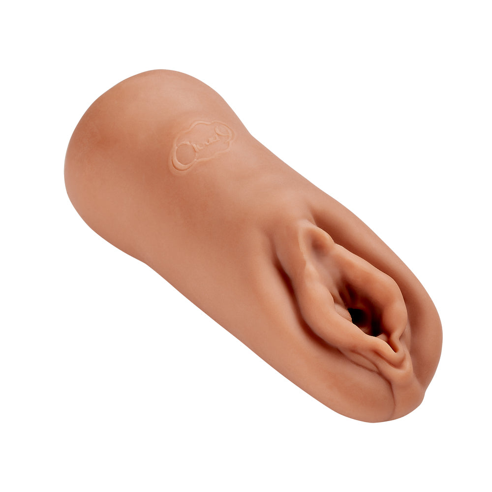 Cloud 9 Personal Double Ended Ribbed Stroker Beige