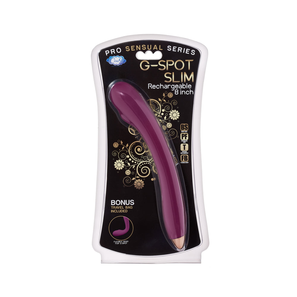 Cloud 9 G Spot Slim 8 Inches Teal Green Vibrator