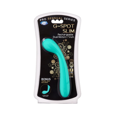 Cloud 9 G Spot Slim 8 Inches Plum Purple Vibrator