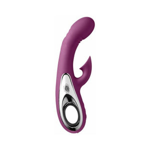 Cloud 9 Health & Wellness Rechargeable G Spot Slim 7in Dual Motors Aqua Blue