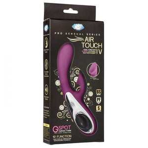 Pro Sensual Air Touch Iv G Spot Dual Function Clitoral Suction Rabbit