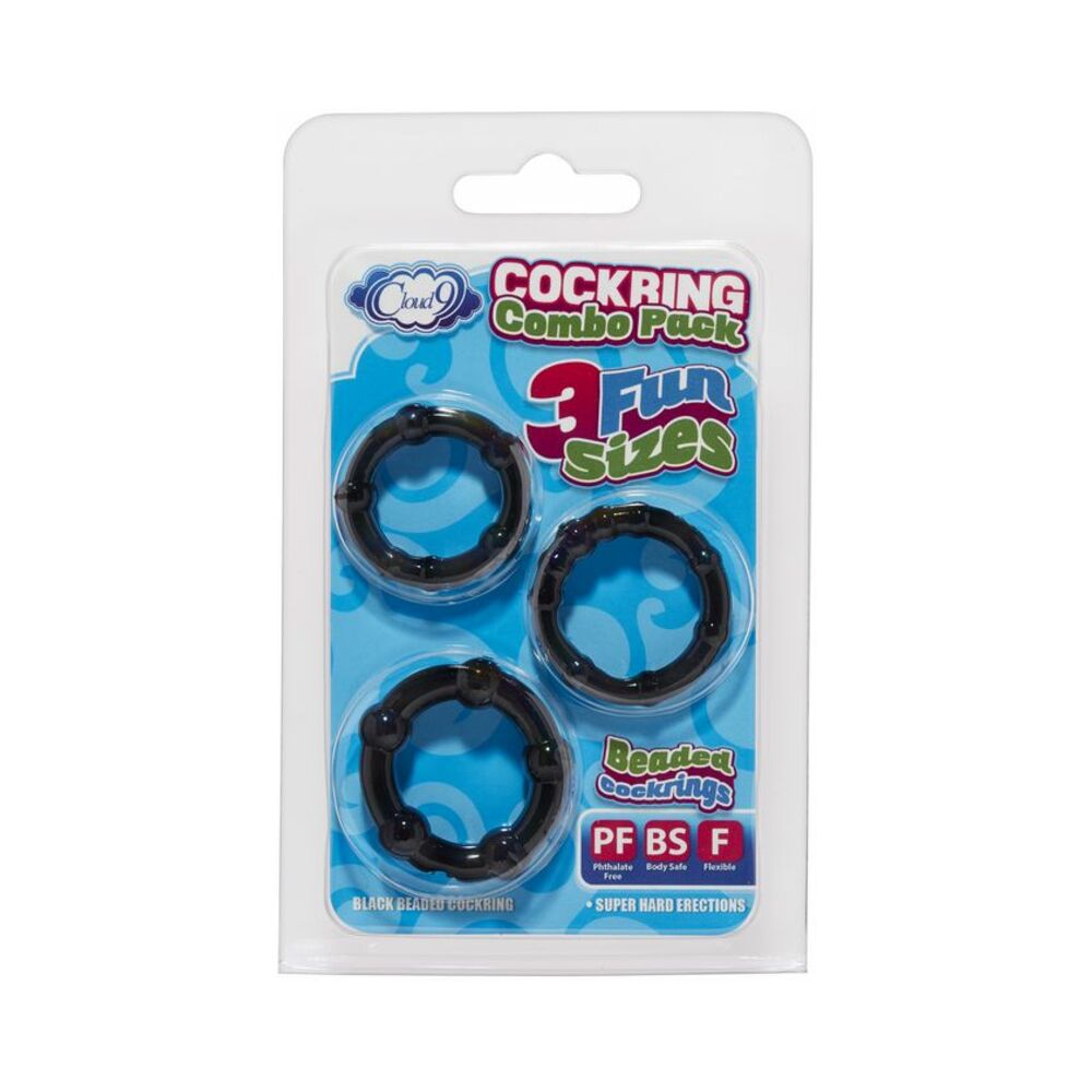 Cloud 9 Cockring Combo Color Varieties