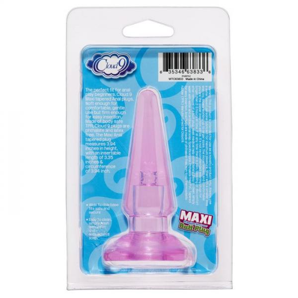 Cloud 9 Maxi Butt Plug Purple