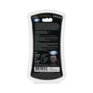 Pro Sensual Premium Silicone Dong With 3 C Rings Brown 7 Inches