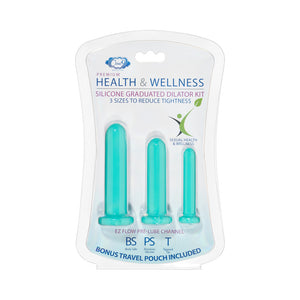 Cloud 9 Health & Wellness Anal Clitoral & Nipple Massager Kit Plum