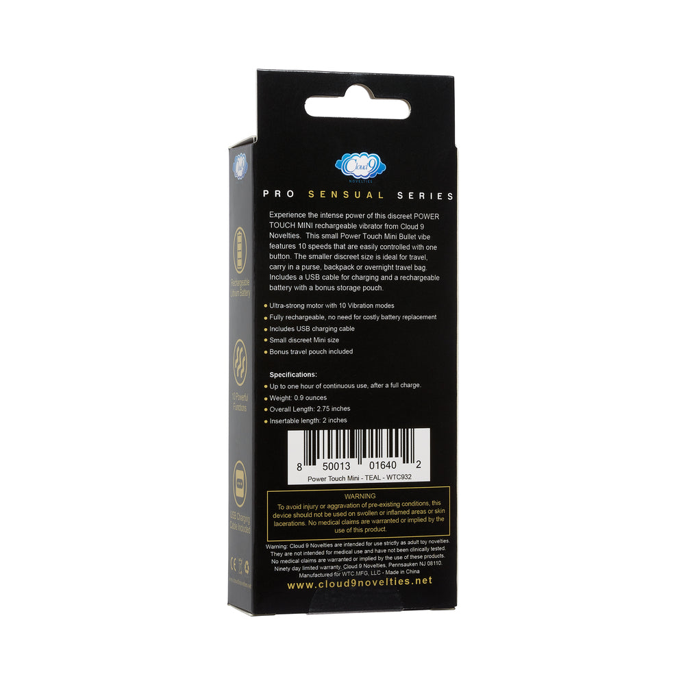 Cloud 9 Health & Wellness Flutter Oral Tongue Stimulator Teal
