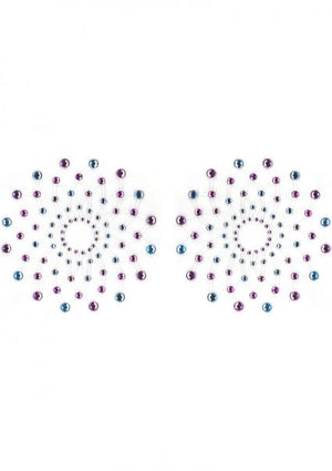 Crystal Mosaic Blue/Purple Pasties