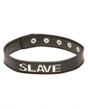 Talk Dirty To Me Collar Slave