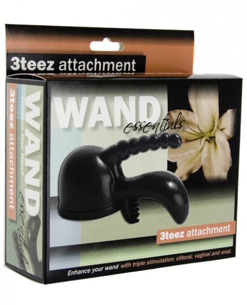 Wand Essentials 3 Teez Attachment Black