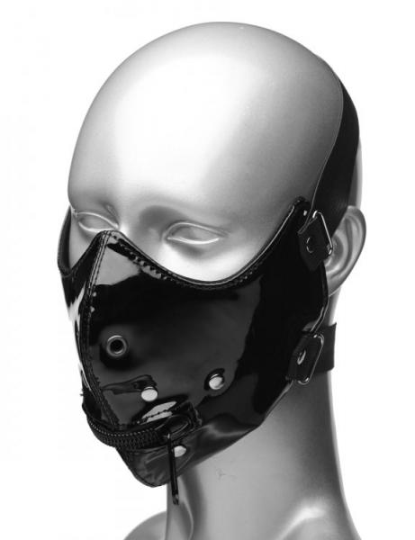 Lektor Zipper Mouth Muzzle Black O/S