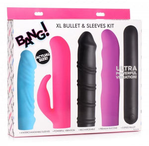 Bang! 4 In 1 Xl Bullet & Sleeve Kit