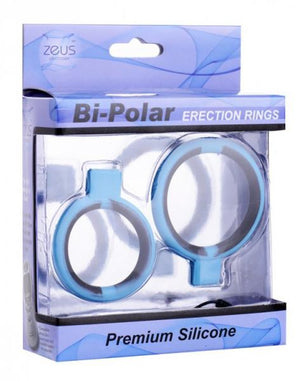 Zeus Bi Polar Silicone Cock Ring Set